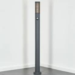 hofstein Sessa Eclairage de chemin Anthracite, 1 lumière, Détecteur de mouvement