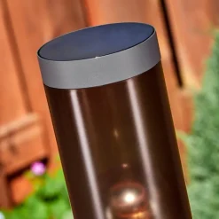 hofstein Sessa Lampe à prise électrique, Eclairage de chemin Anthracite, 1 lumière