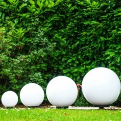hofstein Set de boules lumineuses Miau Blanc, 4 lumières