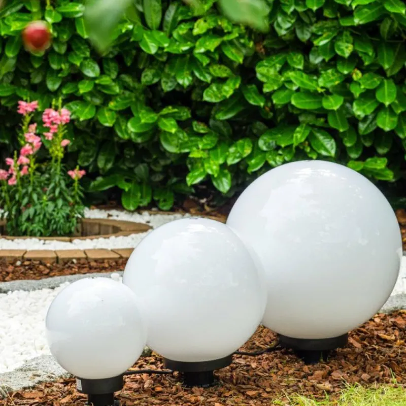 hofstein Set de boules lumineuses Miau Blanc, 3 lumières