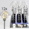 Lampes À Boules-hofstein Set de lampes solaires Hilda LED Chrome, 20 lumières