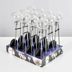 Lampes À Boules-hofstein Set de lampes solaires Hilda LED Chrome, 20 lumières