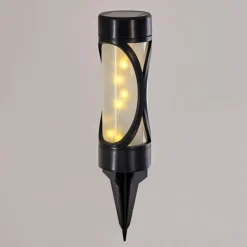 hofstein Set de lampes solaires Lakeland LED Noir, 1 lumière