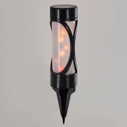 hofstein Set de lampes solaires Lakeland LED Noir, 1 lumière