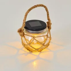 hofstein Set de lampes solaires Maastricht LED Noir, 1 lumière