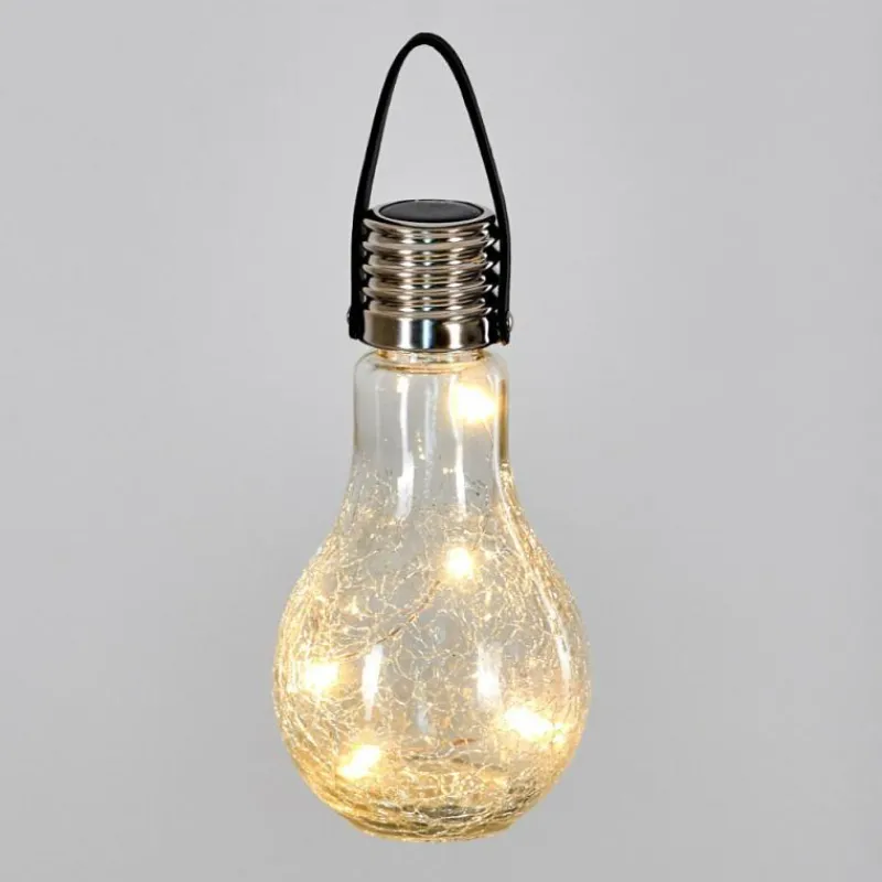 hofstein Set de lampes solaires Tian LED Argenté, 1 lumière