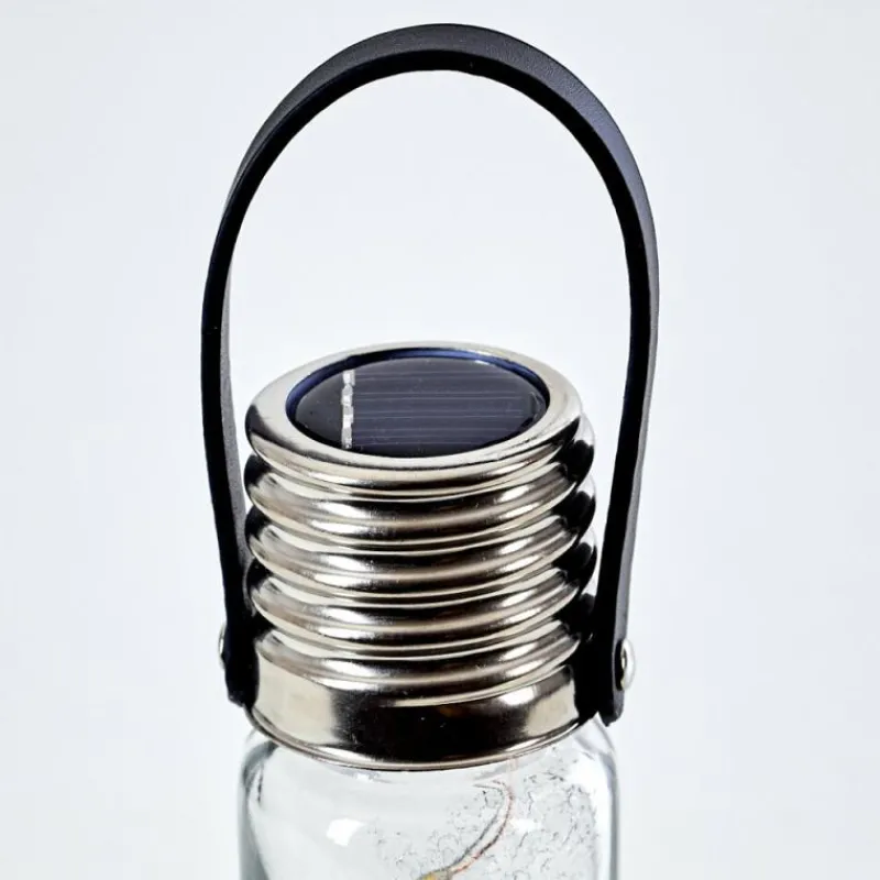 hofstein Set de lampes solaires Tian LED Argenté, 1 lumière