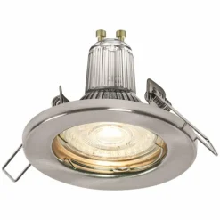 Luminaires Ledvance Set Spot encastrable au plafond LED Nickel mat, 5 lumières* Luminaires Encastrés