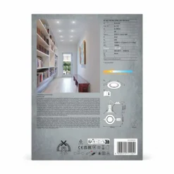 Luminaires Ledvance Set Spot encastrable au plafond LED Nickel mat, 5 lumières* Luminaires Encastrés