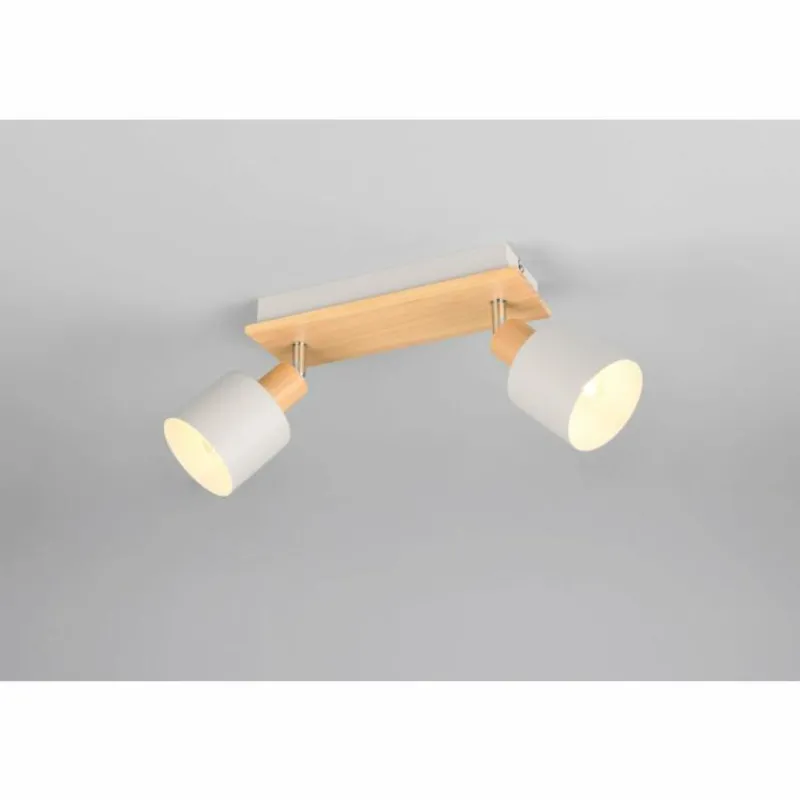 Luminaires Trio Shanti Spot de plafond Gris, 2 lumières* Spots Et Projecteurs