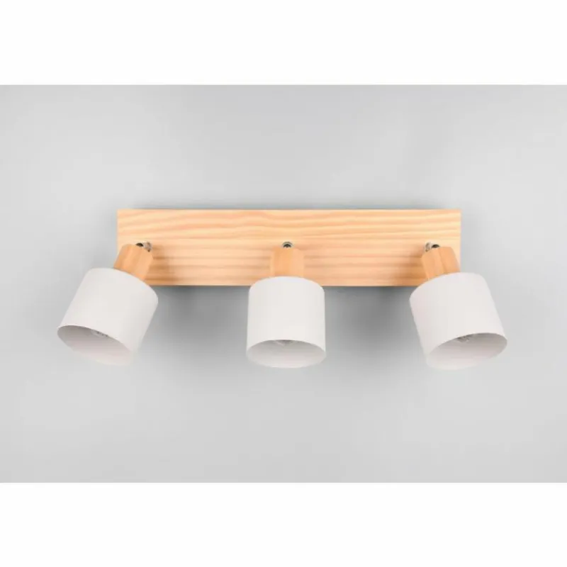 Luminaires Trio Shanti Spot de plafond Gris, 3 lumières* Spots Et Projecteurs