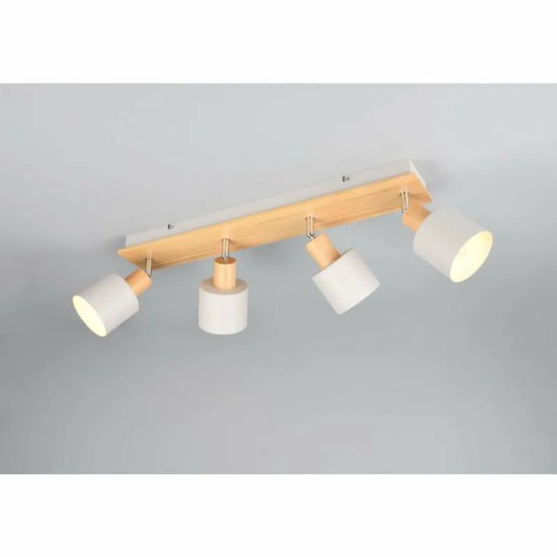 Luminaires Trio Shanti Spot de plafond Gris, 4 lumières* Spots Et Projecteurs