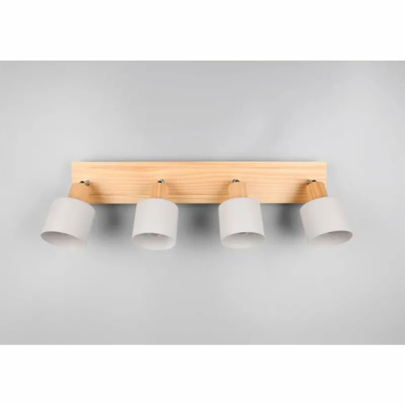 Luminaires Trio Shanti Spot de plafond Gris, 4 lumières* Spots Et Projecteurs