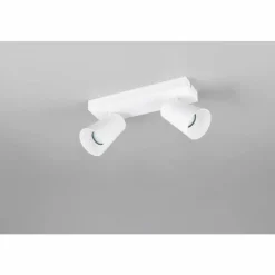 Lampes Dorées-Luminaires Trio Sharp Spot de plafond Blanc, 2 lumières
