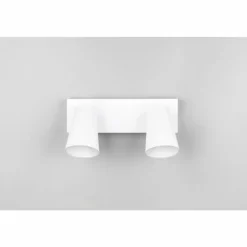 Lampes Dorées-Luminaires Trio Sharp Spot de plafond Blanc, 2 lumières