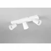 Lampes Dorées-Luminaires Trio Sharp Spot de plafond Blanc, 3 lumières