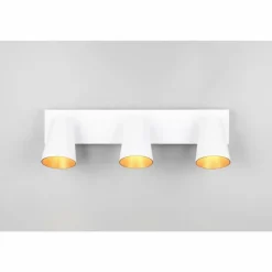 Lampes Dorées-Luminaires Trio Sharp Spot de plafond Blanc, 3 lumières