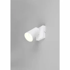 Lampes Dorées-Luminaires Trio Sharp Spot de plafond Blanc, 1 lumière