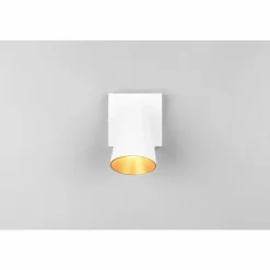 Lampes Dorées-Luminaires Trio Sharp Spot de plafond Blanc, 1 lumière