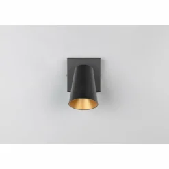 Lampes Dorées-Luminaires Trio Sharp Spot de plafond Noir, 1 lumière