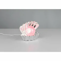 Luminaires Reality Shelly Lampe à poser LED Chrome, 1 lumière, Changeur de couleurs* Éclairage Led