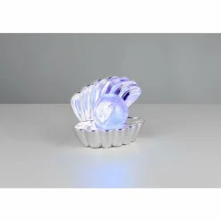 Luminaires Reality Shelly Lampe à poser LED Chrome, 1 lumière, Changeur de couleurs* Éclairage Led