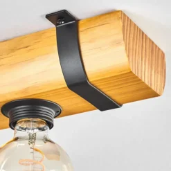 hofstein Skads Plafonnier Écru, Noir, 3 lumières