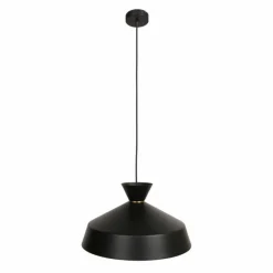 Lampes Dorées-Luminaires Steinhauer Skandina Suspension Or, Noir, 1 lumière