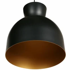 Lampes Dorées-Luminaires Steinhauer Skandina Suspension Or, Noir, 1 lumière