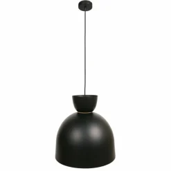 Lampes Dorées-Luminaires Steinhauer Skandina Suspension Or, Noir, 1 lumière