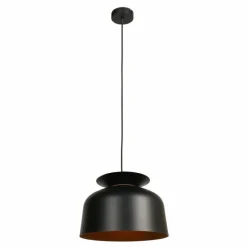 Lampes Dorées-Luminaires Steinhauer Skandina Suspension Or, Noir, 1 lumière