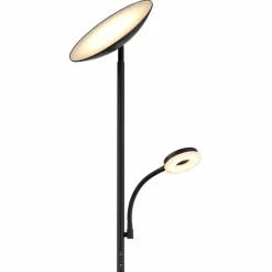 Luminaires Globo Lighting Skopo Plafonnier LED Noir, 1 lumière* Éclairage Led