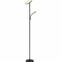Luminaires Globo Lighting Skopo Plafonnier LED Noir, 1 lumière* Éclairage Led