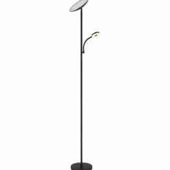 Luminaires Globo Lighting Skopo Plafonnier LED Noir, 1 lumière* Éclairage Led