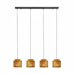 Luminaires Trio SMILLA Suspension Noir, 4 lumières* Suspensions