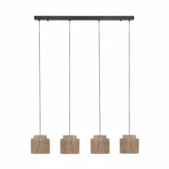 Luminaires Trio SMILLA Suspension Noir, 4 lumières* Suspensions