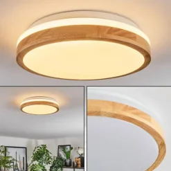 hofstein Sofo Plafonnier LED Blanc, 1 lumière