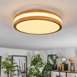 hofstein Sofo Plafonnier LED Blanc, 1 lumière