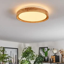 hofstein Sofo Plafonnier LED Blanc, 1 lumière