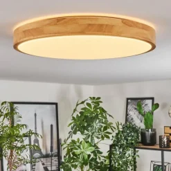 Luminaires Scandinaves-hofstein Sofo Plafonnier, Panel LED Blanc, 1 lumière, Télécommandes