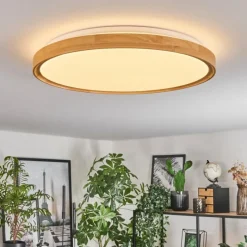 Luminaires Scandinaves-hofstein Sofo Plafonnier, Panel LED Blanc, 1 lumière, Télécommandes
