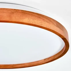 hofstein Sofo Plafonnier, Panel LED Blanc, 1 lumière, Télécommandes