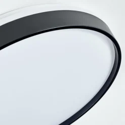 hofstein Sofo Plafonnier, Panel LED Blanc, 1 lumière, Télécommandes