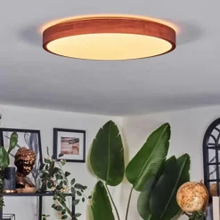 hofstein Sofo Plafonnier, Panel LED Blanc, 1 lumière, Télécommandes