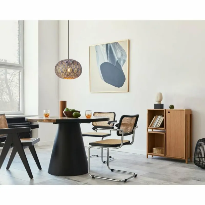 Luminaires Globo Lighting Solera Suspension Argenté, 1 lumière* Suspensions