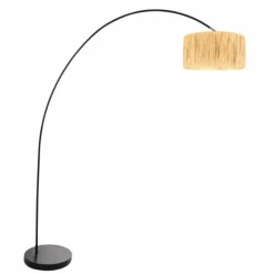 Luminaires Steinhauer Solva Lampadaire Noir, 1 lumière* Lampadaires Et Lampes Sur Pied