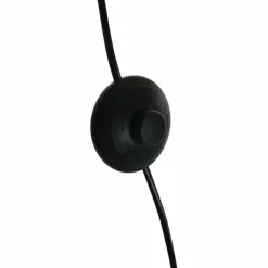 Lampes En Tissu-Luminaires Steinhauer Solva Lampadaire Noir, 1 lumière