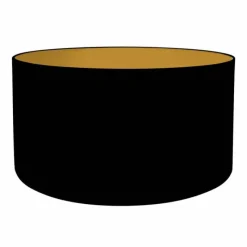 Lampes En Tissu-Luminaires Steinhauer Solva Lampadaire Noir, 1 lumière