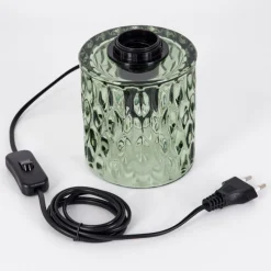 hofstein Sonhim Lampe à poser Vert, Noir, 1 lumière