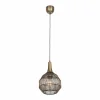Luminaires Trio SORAYA Suspension Vieux laiton, 1 lumière* Suspensions